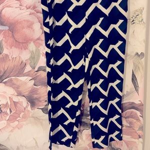 Gaucho style patterned 70’s dress pants.